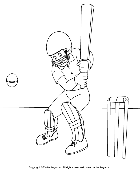 Cricket Coloring Page