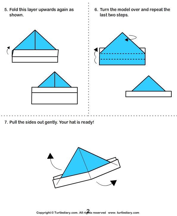 Easy Origami Hat Folding | How to Make a Paper Hat