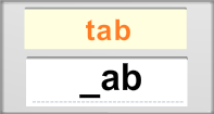 Ab Words Rapid Typing - Word Family - First Grade
