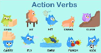 Action Verbs - Verb - Kindergarten
