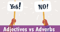 Adjectives Vs Adverbs - Adjective - Third Grade