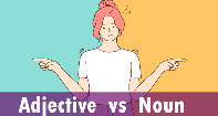 Adjectives Vs Noun - Adjective - First Grade