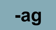 -ag word - Word Family - First Grade