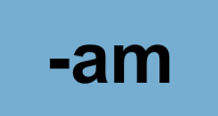 -am word - Word Family - First Grade
