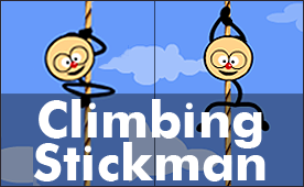 Climbing Stickman Multiplayer - Typing Games - First Grade