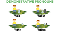Demonstrative Pronouns - Pronoun - First Grade