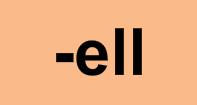 -ell word - Word Family - Second Grade