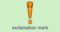 Exclamation Marks - Punctuation - Kindergarten