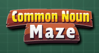 Common Noun Maze - Reading - Second Grade