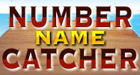Number Name Catcher - Numbers - Kindergarten