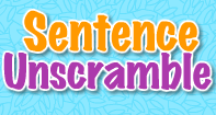 Sentence Unscramble - Reading - Second Grade