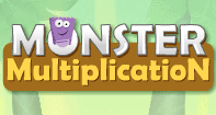 Monster Multiplication - Multiplication - Third Grade