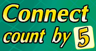 Connect Count by 5 - Numbers - Kindergarten