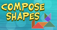 Compose Shapes - Geometric Shapes - First Grade