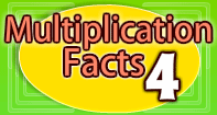 4 Times Tables - Multiplication - First Grade