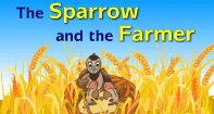 Comprehension - The Sparrow and the Farmer - Reading - First Grade