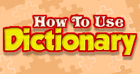 How to use Dictionary - Word Games - Second Grade