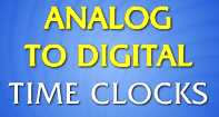 Analog to Digital Time Clocks