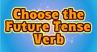 Choose the Future Tense Verb - Verb - Third Grade