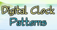 Digital Clock Patterns