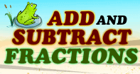 Add and Subtract Fractions - Fractions - Fifth Grade