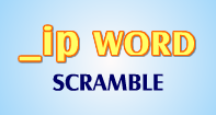 Ip Words Scramble - -ip words - Kindergarten