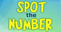 Spot the Number - Whole Numbers - First Grade