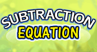 Subtraction Equation - Subtraction - Kindergarten