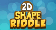 2D Shape Riddle - Geometric Shapes - Kindergarten