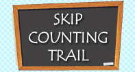 Skip Counting Trail - Whole Numbers - Kindergarten