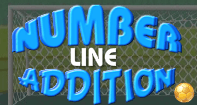 Number Line Addition - Addition - Kindergarten