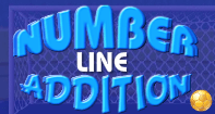 Number Line Addition - Addition - First Grade