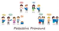 Possessive Pronouns - Pronoun - First Grade