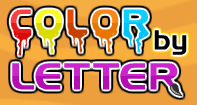 Color by Letter - Word Games - Preschool