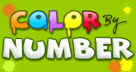 Color by Number - Whole Numbers - Preschool