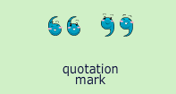 Quotation Marks - Punctuation - Kindergarten