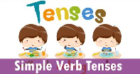 Simple Verb Tenses - Verb - First Grade