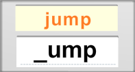 Ump Words Rapid Typing - -ump words - First Grade