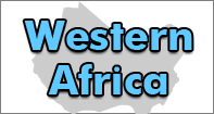 Western Africa Map - World - Fifth Grade