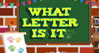 What Letter Is It - Alphabet - Kindergarten