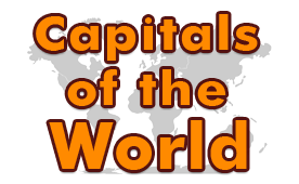 Capitals of the World - Map Games - Kindergarten