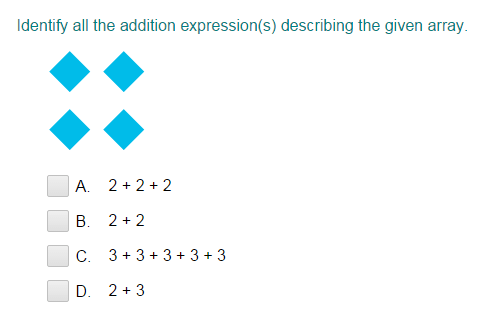 addition sums quiz