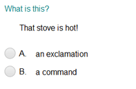 Identifying Statement, Command, Question, or Exclamation