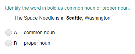 Identifying a Noun as Common or Proper In a Sentence Part 1