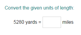 Conversions of Units of Length