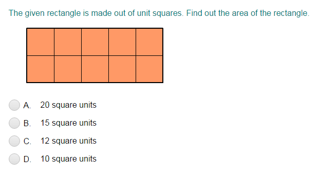 Area of Rectangles by Tiling