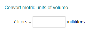 Compare and Convert Metric Units of Volume