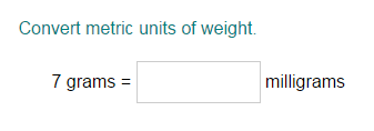 Compare and Convert Metric Units of Weight