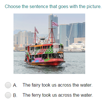 Matching the Sentence with the Picture