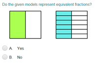 Equivalent Fractions using Models